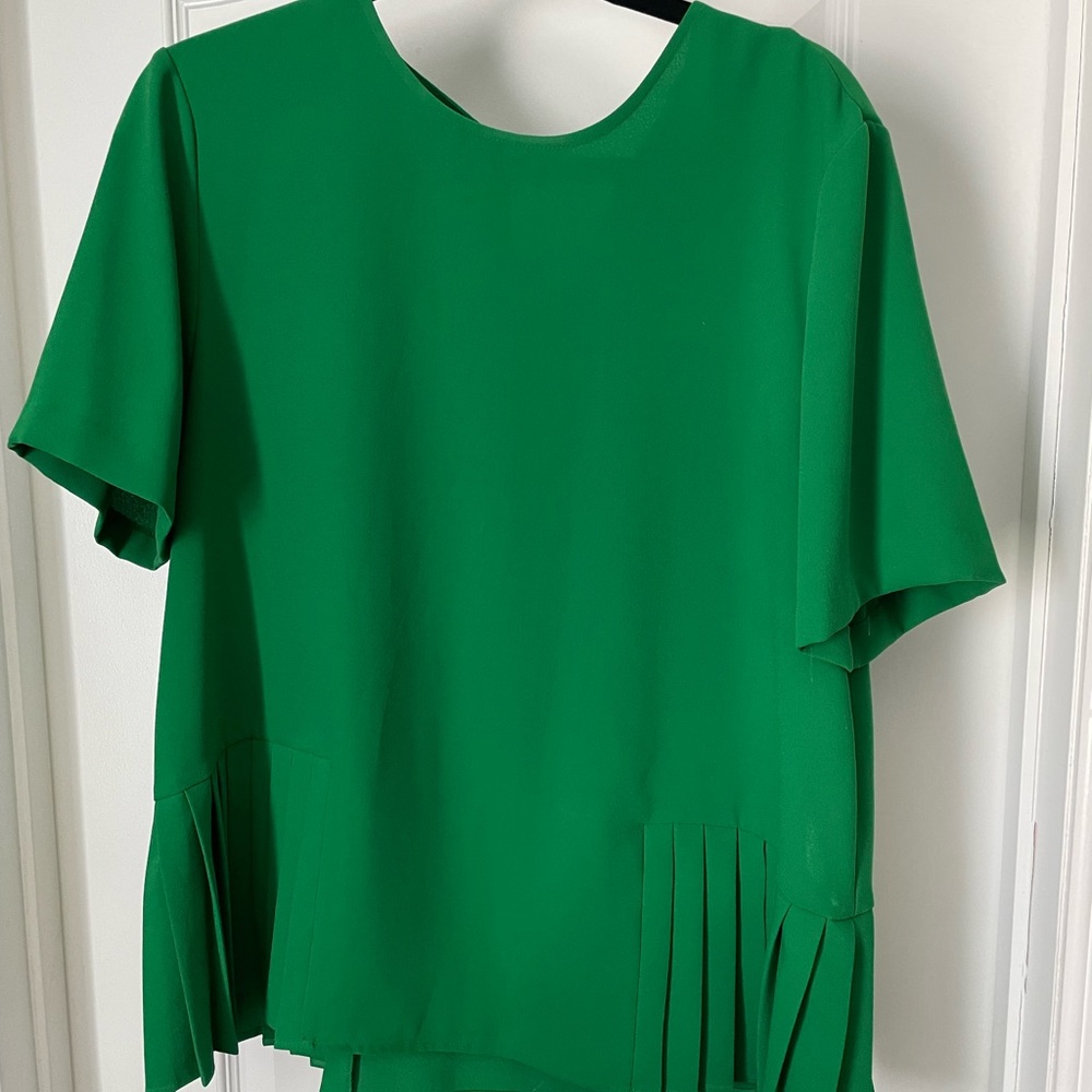 Zara peplum top.